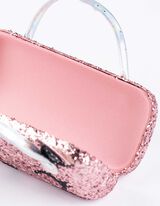 Astuccio per occhiali - Stampa animalier - rosa