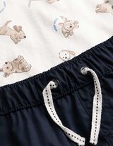 Allover-Print - wei&szlig;