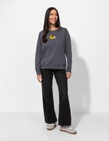 Felpa - Garfield - grigio scuro