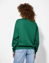 Sweatshirt - Relax Fit - gr&uuml;n