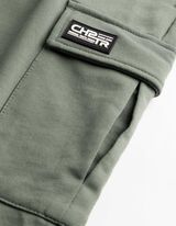 Cargoshorts - Sweat - dunkelgr&uuml;n