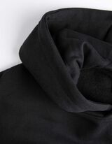 Felpa con cappuccio - Oversized Fit - nero