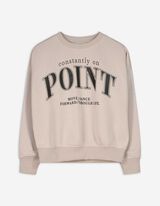 Sweatshirt - Print - hellgrau