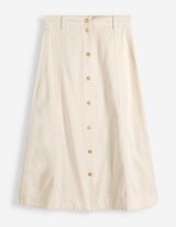 Tellerrock - einfarbig - wei&szlig;