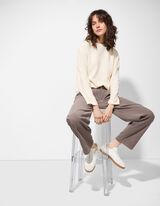 Nadrág - Kordbársony - barna