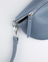 Heuptas - Imitatieleer - lichtblauw