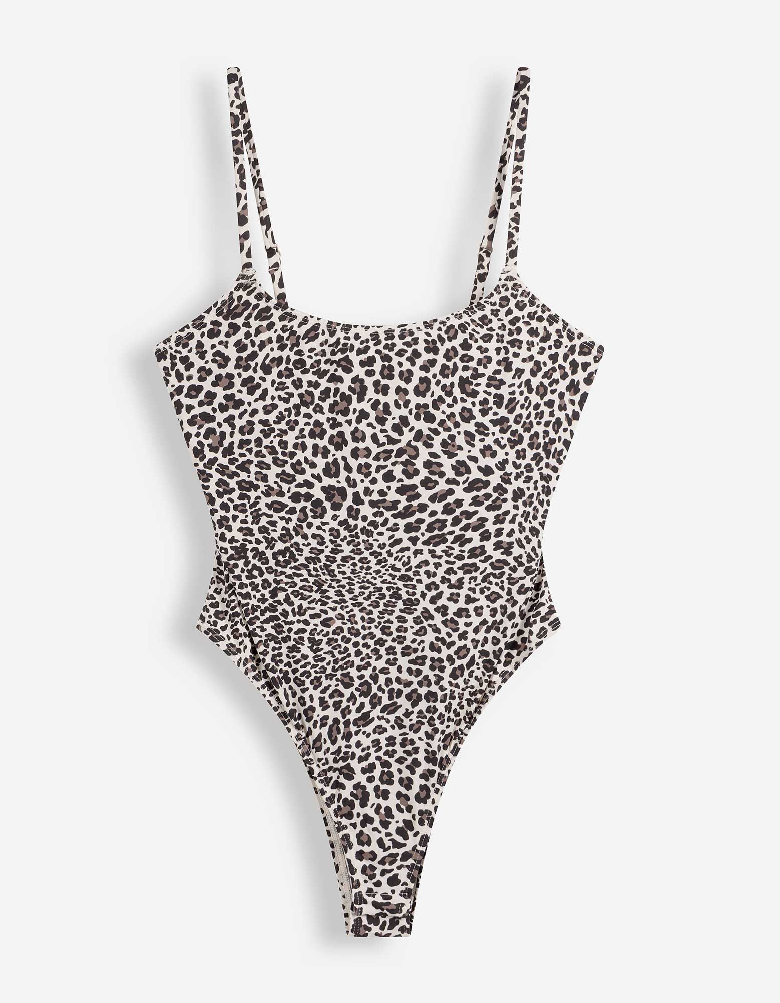 Body - Druckknopfleiste am Slip - Beige