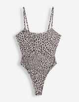Body - Druckknopfleiste am Slip - Beige