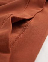 Felpa con cappuccio - Misto cotone - rosso chiaro