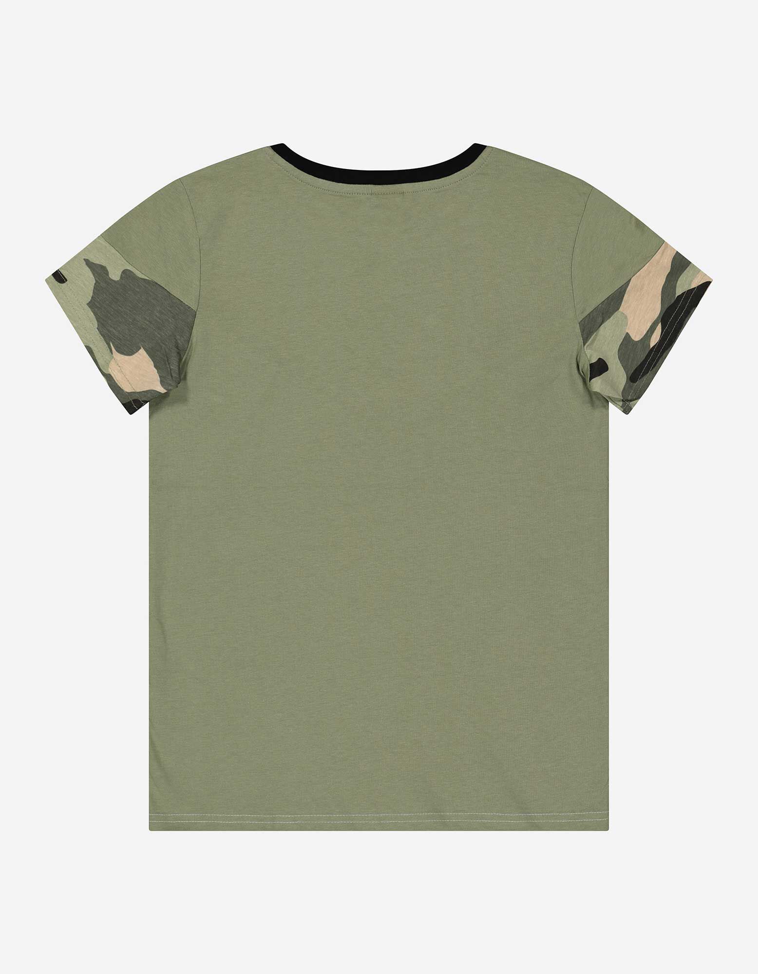 T-shirt - Tekstprint - lichtgroen