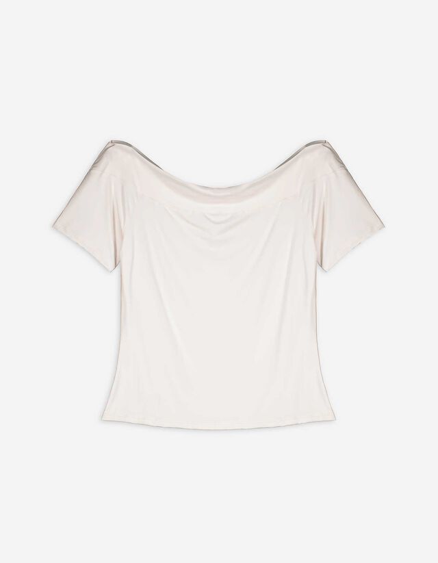 T-Shirt - Carmen-Ausschnitt