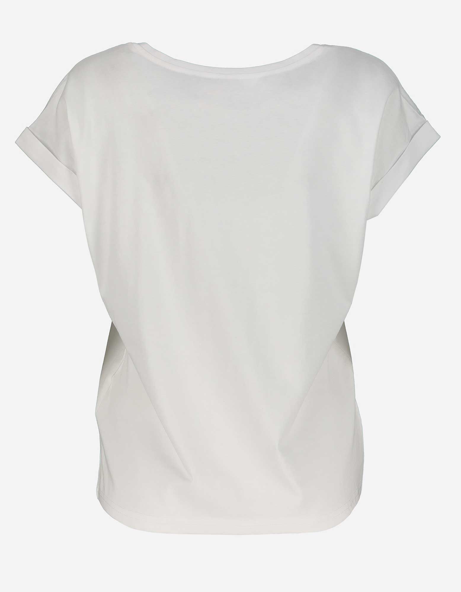 T-shirt - Ornement paillet&eacute; - blanc