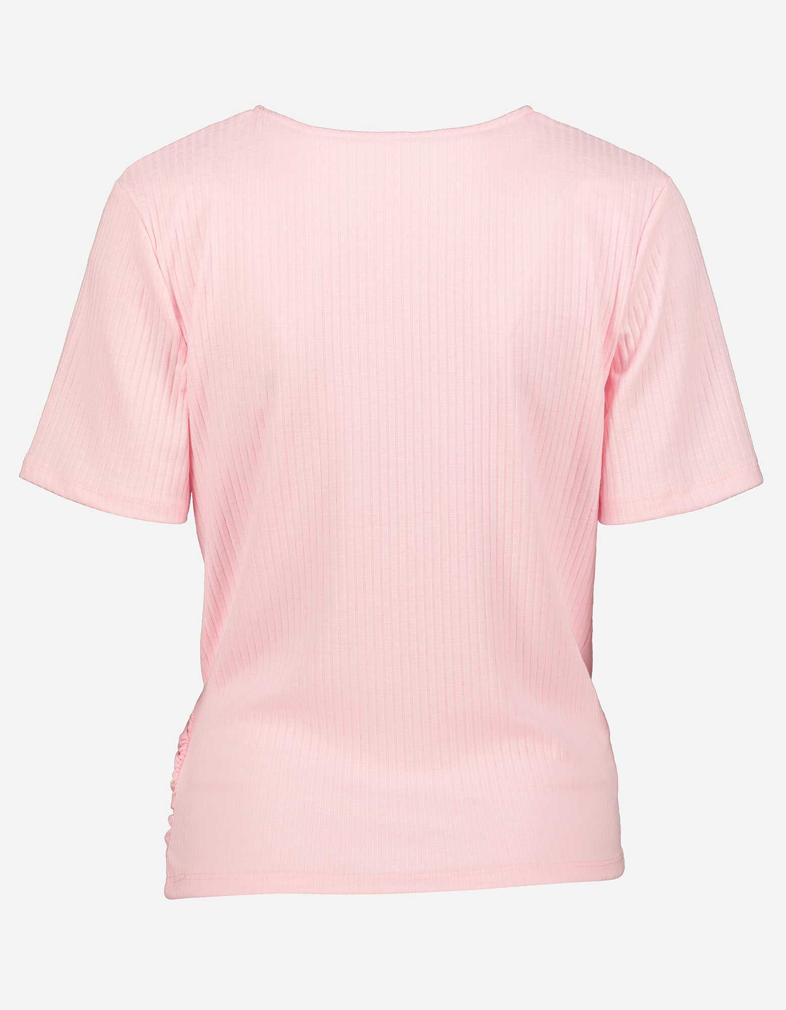 T-shirt - Teneur en viscose - Rose