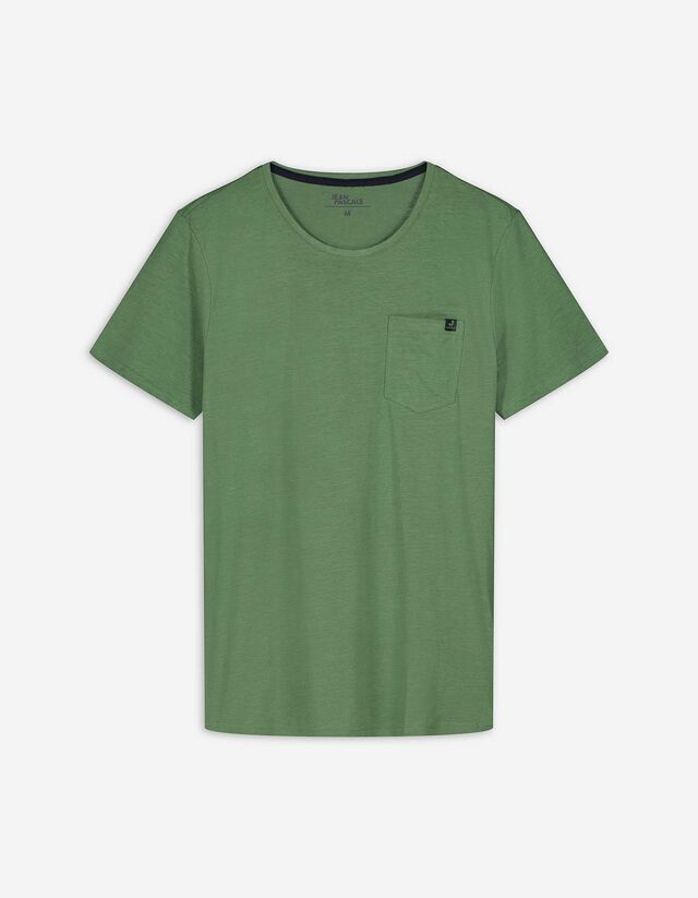 T-shirt - Borstzak - groen