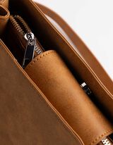 Tasche - Kunstleder - hellbraun