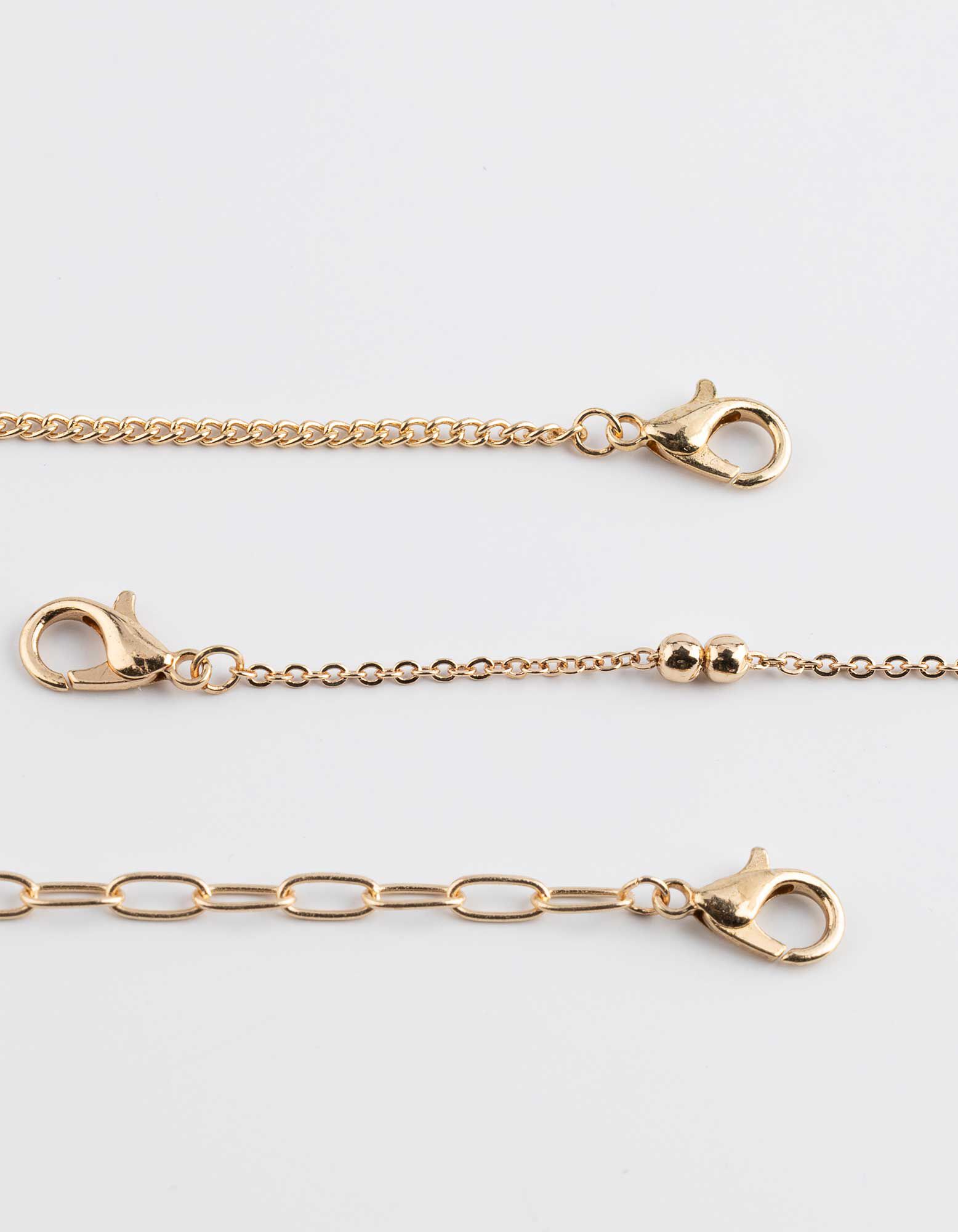 Kette - Gliederkette - Goldfarben