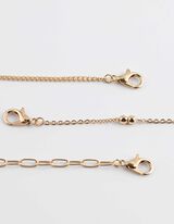 Kette - Gliederkette - Goldfarben