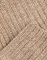 Pulóver - Stojačik - svetlohnedy