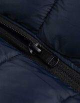 Steppjacke - Stehkragen - dunkelblau