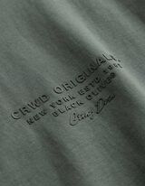 T-Shirt - einfarbig - dunkelgr&uuml;n