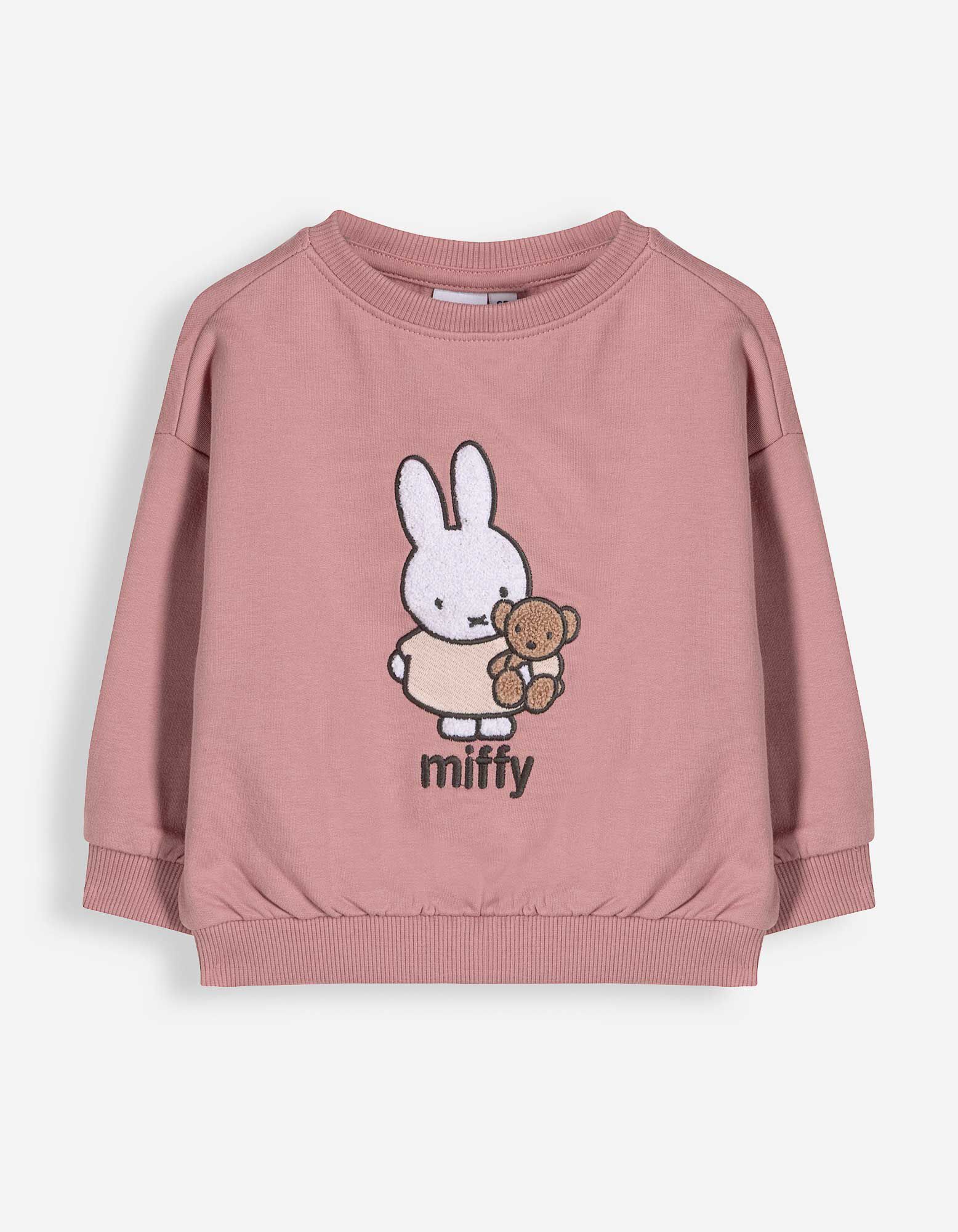Souprava mikina a leg&iacute;ny - Miffy - Růžov&aacute;