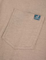 T-shirt - Taschina sul petto - marrone chiaro