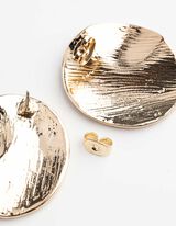 des boucles d'oreilles - Or
