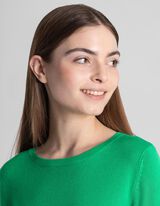 Džemper - Me&scaron;avina viskoze - zeleno