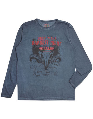 Herren Longsleeve mit Print