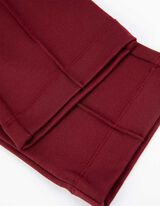 Leggings - Pliage de la bande - Rouge foncé