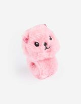 Slap armband - Zacht materiaal - roze