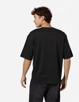 T-Shirt - Oversized Fit - Schwarz
