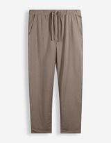 Jogpants - Kn&ouml;chellang - Braun