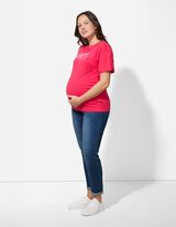 Umstandsshirt - Print - pink