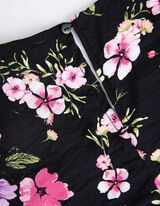 Haut en dentelle - LENZING™ ECOVERO™ - Noir