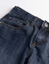 Jeans - Regulierbarer Saum - dunkelblau