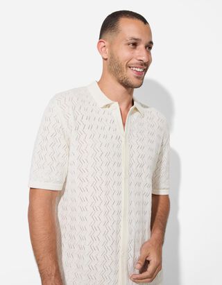 Hemd - einfarbig - wei&szlig;