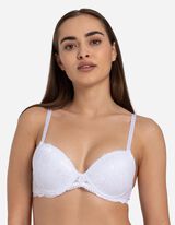 Soutien-gorge ampliforme - avec étrier - blanc