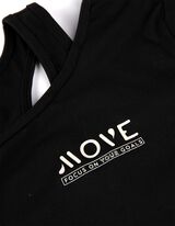 Hossz&uacute; ujj&uacute; felső - Puha tapint&aacute;s&uacute; - fekete