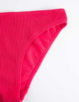 Bikinibroekje - Geribde structuur - pink