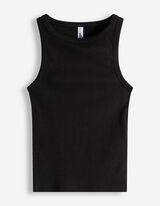 Zkr&aacute;cen&yacute; top - Žebrov&aacute;n&iacute; - cern&aacute;