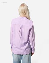 Hemd - Streifen - lila