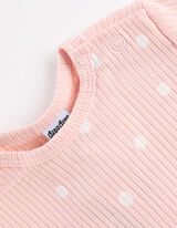 Set aus Body und Hose - Punktemuster