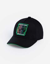Basecap - Applikation - schwarz