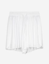 Skort - Priedušný - biely