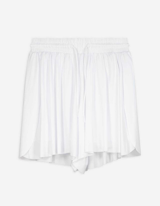 Skort - Priedušný - biely