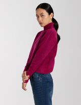 Džemper - Ruska kragna - ljubicasta