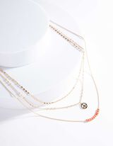 Collana - Confezione doppia - oro