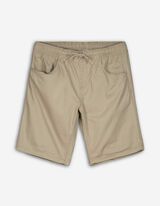 Pantaloncini - Vita elasticizzata - beige