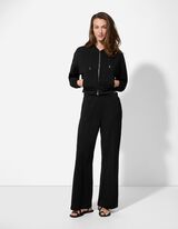 Sweatjacke - schwarz